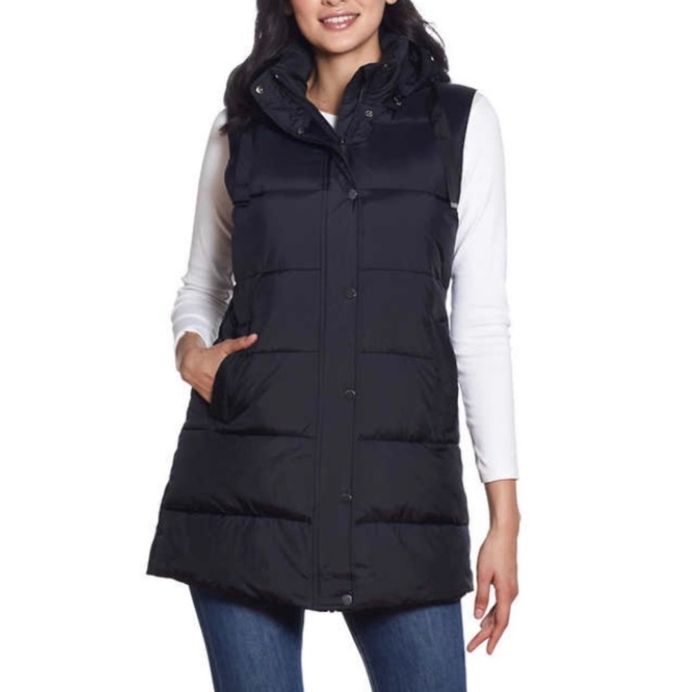 Weatherproof - Warm Long Puffer Vest